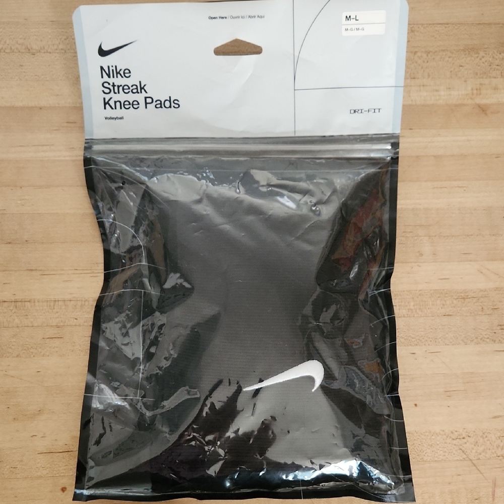 Nike Streak Black Knee Pads